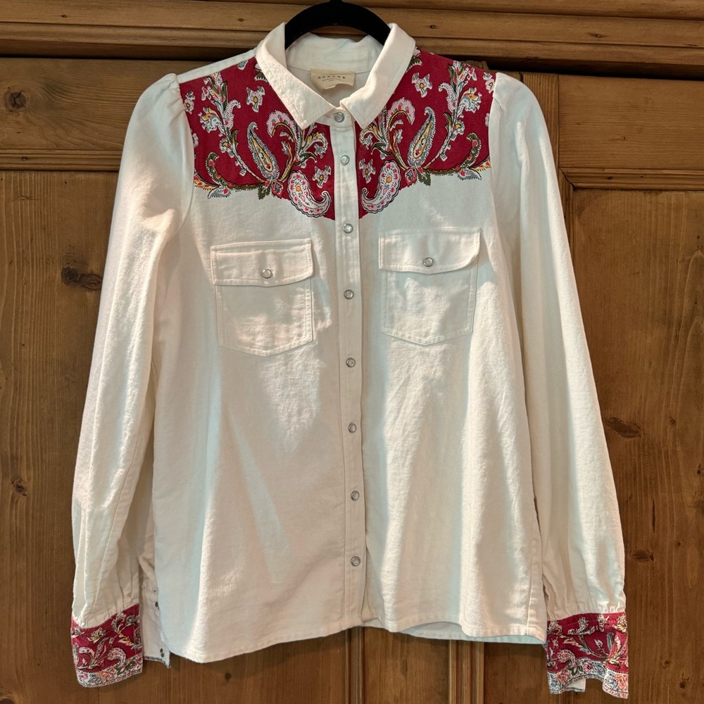 Sézane Button Down